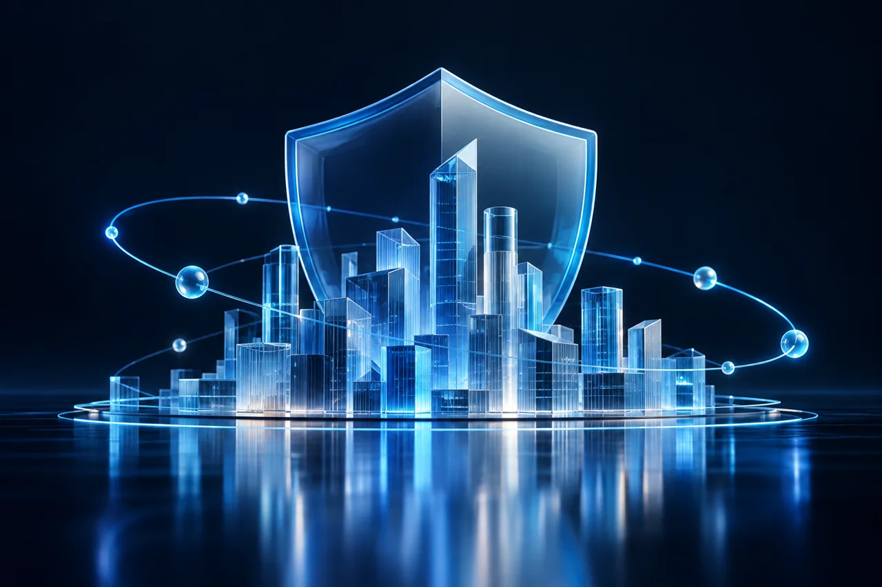 Protect Your Business Reputation Online — original conceptual illustration